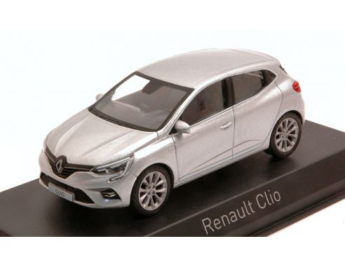NOREV NV517585 RENAULT CLIO 2019 PLATINE SILVER 1:43 Modellino