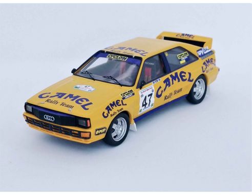 TROFEU TFRRGR02 AUDI QUATTRO N.47 1st FTHIOTIDAS RALLY 1990 IAVERIS-EL EM 1:43 Modellino