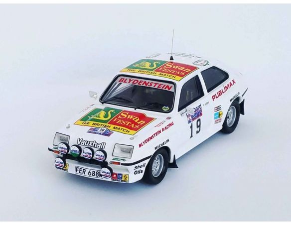 TROFEU TFRRUK44 VAUXHALL CHEVETTE HSR N.19 RAC RALLY 1982 KABY-NICHOLSON 1:43 Modellino