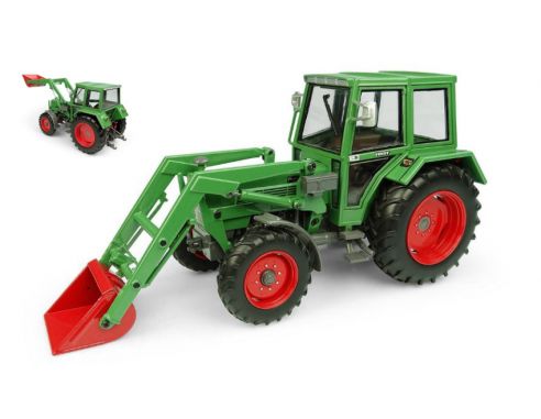UNIVERSAL HOBBIES UH5251 FENDT FARMER 108LS WITH EDSCHA CABIN AND FRONT LOADER 4WD 1:32 Modellino