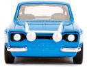 JADA TOYS 253202000 Fast & Furious Ford Escort Bianca/Blu di Brian Die Cast 1:32
