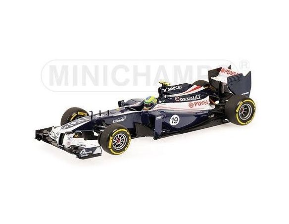 Minichamps PM410120089 WILLIAMS B.SENNA 2012 SHOWCAR 1:43 Modellino