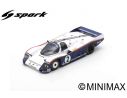 SPARK MODEL S4087 PORSCHE 962 C N.2 3rd LM 1985 D.BELL-H.J.STUCK-J.ICKX 1:43 Modellino