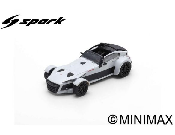 SPARK MODEL S7604 DONKERVOORT D8 GTO-40 2018 WHITE 1:43 Modellino