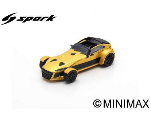 SPARK MODEL S7605 DONKERVOORT D8 GTO-40 2018 METAL YELLOW 1:43 Modellino