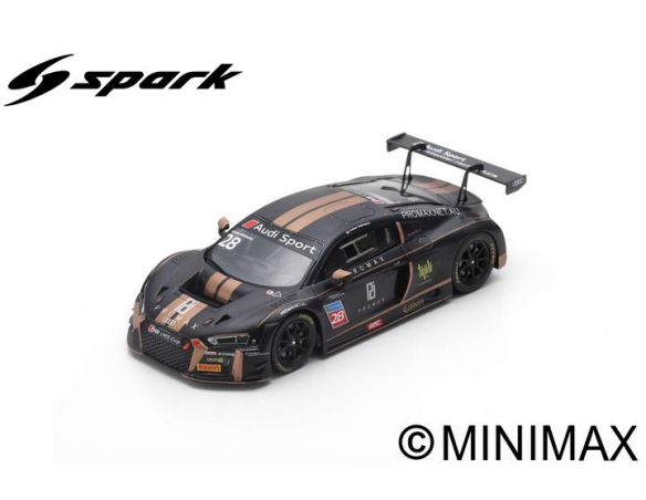 SPARK MODEL SA177 AUDI R8 LMS CUP CHAMPION 2018 N.28 A.HARYANTO 1:43 Modellino