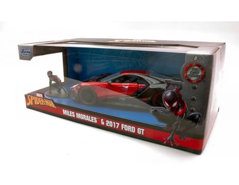 JADA TOYS JADA31190 FORD MUSTANG GT 2006 W/CAPTAIN AMERICA FIGURE 1:24 Modellino