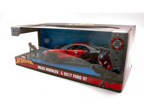 JADA TOYS JADA31190 FORD MUSTANG GT 2006 W/CAPTAIN AMERICA FIGURE 1:24 Modellino