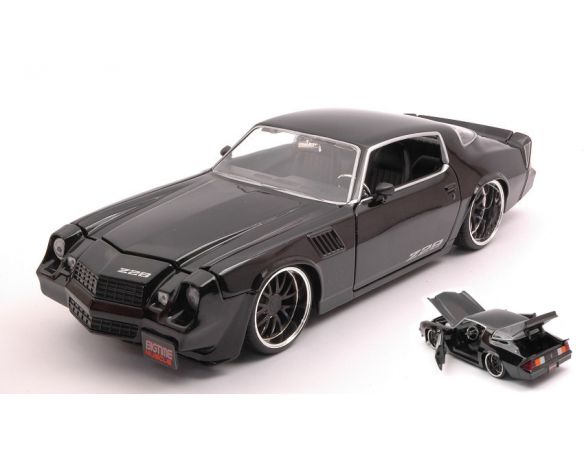 JADA TOYS JADA31584BK CHEVY CAMARO Z28 1979 BLACK 1:24 Modellino
