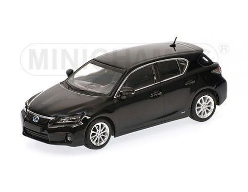 Minichamps PM410166000 LEXUS CT200H 2010 BLACK 1:43 Modellino