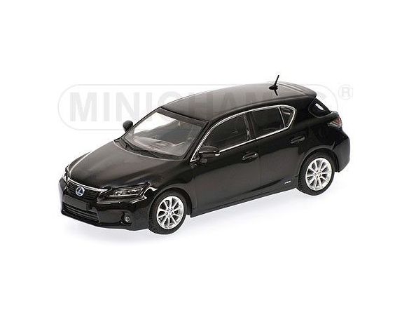 Minichamps PM410166000 LEXUS CT200H 2010 BLACK 1:43 Modellino