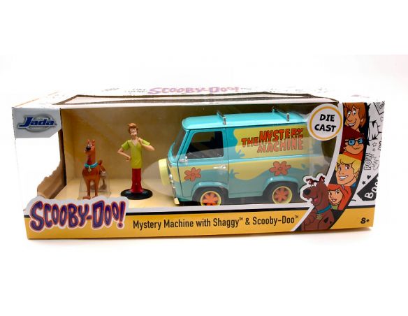 JADA TOYS JADA31720 SCCOBY DOO MYSTERY MACHINE WITH SAGGY & SCCOBY DOO 1:24 Modellino