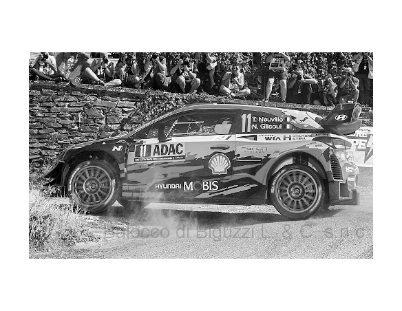 IXO MODEL RAM729 HYUNDAY i20 WRC N.11 RALLY GERMANY 2019 NEUVILLE-GILSOUL 1:43 Modellino