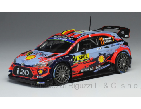 IXO MODEL RAM732 HYUNDAI i20 WRC N.11 RALLY CATALUNYA 2019 NEUVILLE-GILSOUL 1:43 Modellino