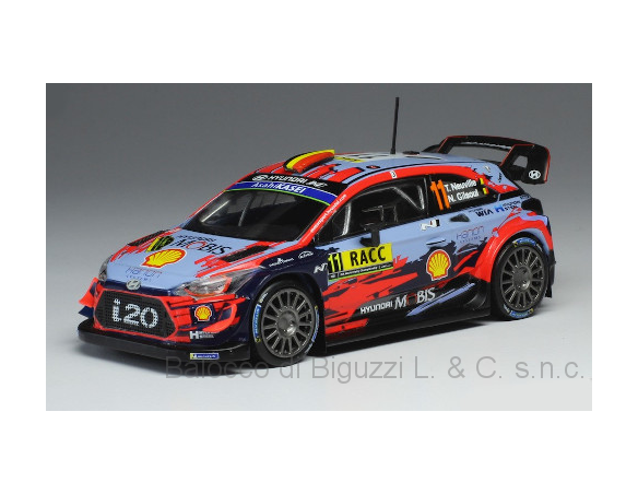 IXO MODEL RAM732 HYUNDAI i20 WRC N.11 RALLY CATALUNYA 2019 NEUVILLE-GILSOUL 1:43 Modellino
