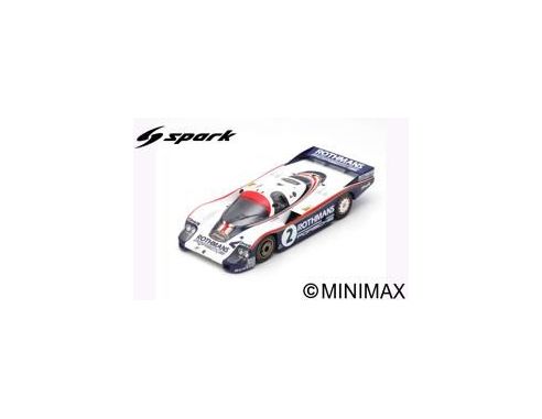 SPARK MODEL S18423 PORSCHE 956 N.2 2nd LM 1982 J.MASS-V.SCHUPPAN 1:18 Modellino