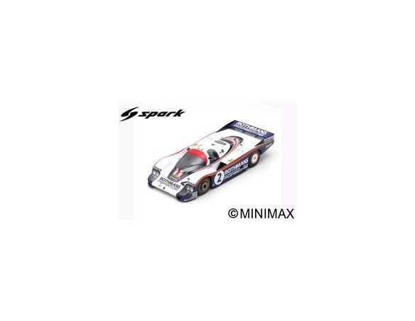 SPARK MODEL S18423 PORSCHE 956 N.2 2nd LM 1982 J.MASS-V.SCHUPPAN 1:18 Modellino