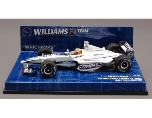Minichamps PM430000079 WILLIAMS R.SCHUMACHER'00 SHOW C.1:43 Modellino