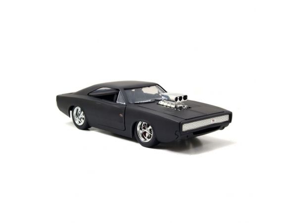 JADA TOYS Fast&Furious Dodge Charger DieCast 1:24 Funzionamento Ruota Libera