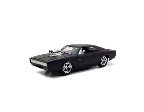 JADA TOYS Fast&Furious Dodge Charger DieCast 1:24 Funzionamento Ruota Libera