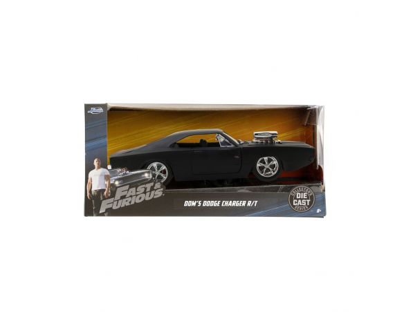 JADA TOYS Fast&Furious Dodge Charger DieCast 1:24 Funzionamento Ruota Libera
