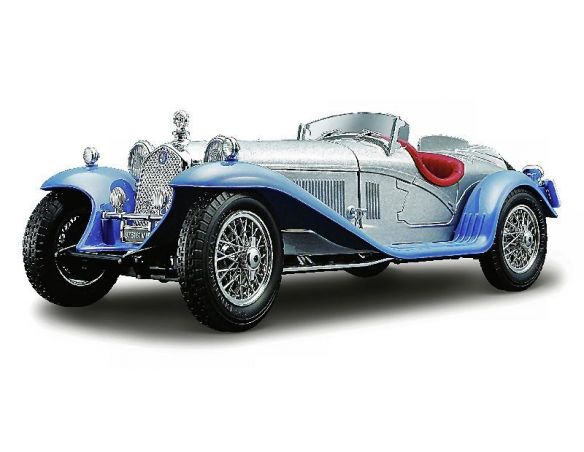 Bburago BU12063 A.ROMEO 8 C 2300 SPIDER 1932 1:18 Modellino