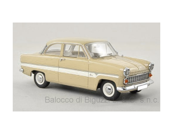 NEO SCALE MODELS NEO45927 FORD TAUNUS 12M LIMOUSINE 1959 RED/WHITE 1:43 Modellino