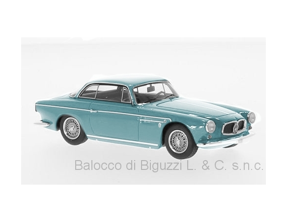 NEO SCALE MODELS NEO46562 MASERATI A6G2000 ALLEMANO COUPE 1956 MET.TURQUOISE 1:43 Modellino