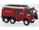 NEO SCALE MODELS NEO47282 STEYR PUCH PINZGAUER 712K 6x6 FEUERWEHR MURNSEE 1977 1:43 Modellino