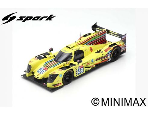 SPARK MODEL S18442 LIGIER JSP217 N.49 LM 2019 M.KONOPKA-H.ENQVIST-K.TERESCHENKO 1:18 Modellino