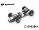 SPARK MODEL S18505 BRABHAM BT19 JACK BRABHAM 1966 N.12 WINNER FRENCH GP 1:18 Modellino