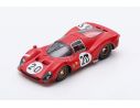 LOOKSMART LSLM102 FERRARI 330 P3 N.20 LE MANS 1966 SCARFIOTTI-PARKES 1:43 Modellino