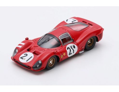 LOOKSMART LSLM103 FERRARI 330 P3 N.21 LE MANS 1966 BANDINI-GUICHET 1:43 Modellino