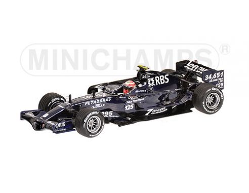 MINICHAMPS PM400080208 WILLIAMS K.NAKAJIMA 2008 JEREZ 1:43 Modellino