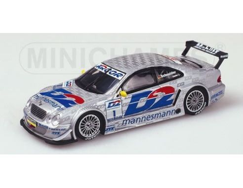 Minichamps PM430003701 MERCEDES CLK AMG D 2 SCHNEIDER 1:43 Modellino