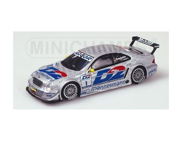 Minichamps PM430003701 MERCEDES CLK AMG D 2 SCHNEIDER 1:43 Modellino
