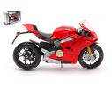 BBURAGO BU51080 DUCATI PANIGALE V4 RED 1:18 Modellino