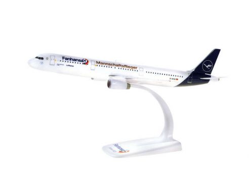HERPA HP612104 AIRBUS A321 LUFTHANSA MANNSCHAFTSFIEGER 1:200 Modellino