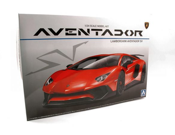 AOSHIMA ABK05120 LAMBORGHINIAVENTADOR LP750-4  KIT 1:24 Modellino