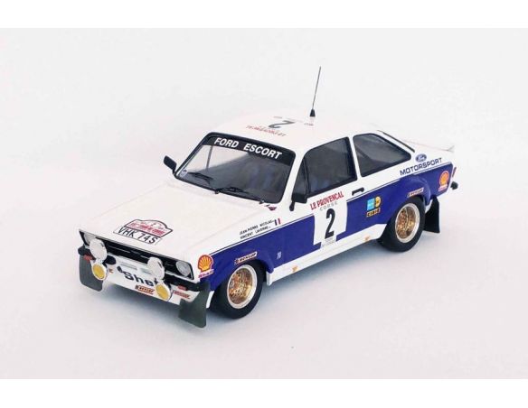 TROFEU TFRRFR16 FORD ESCORT MK2 N.2 TOUR DE CORSE 1977 NICOLAS-LAVERNE 1:43 Modellino