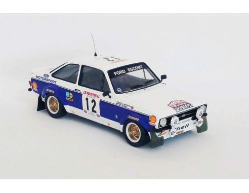 TROFEU TFRRFR17 FORD ESCORT MK2 N.12 TOUR DE CORSE 1977 BROOKS-HOLMES 1:43 Modellino