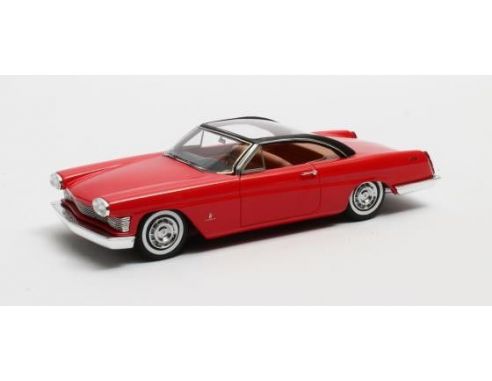 MATRIX SCALE MODELS MX50301-052 CADILLAC STARLIGHT COUPE PININFARINA 1959 RED 1:43 Modellino