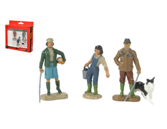 BRITAINS LC40954 FARMING FAMILY 1:32 Modellino