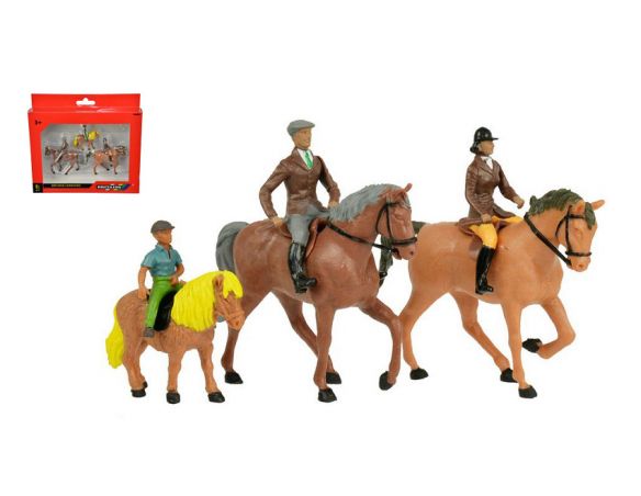 BRITAINS LC40956 HORSES AND RIDERS 1:32 Modellino