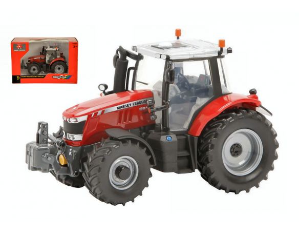 BRITAINS LC42898 MASSEY FERGUSON 6613 TRACTOR 1:32 Modellino