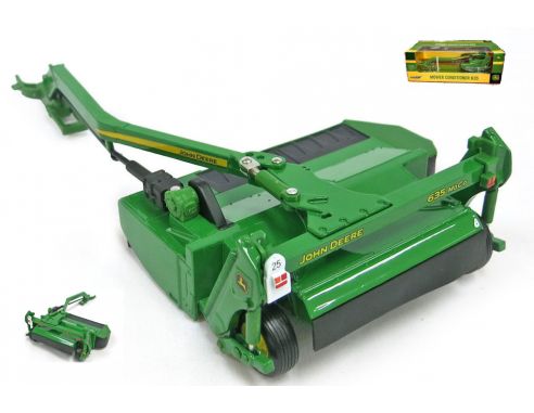 BRITAINS LC43003 FALCIATRICE ANDANATRICE JOHN DEERE MOWER CONDITIONER 635 1:32 Modellino