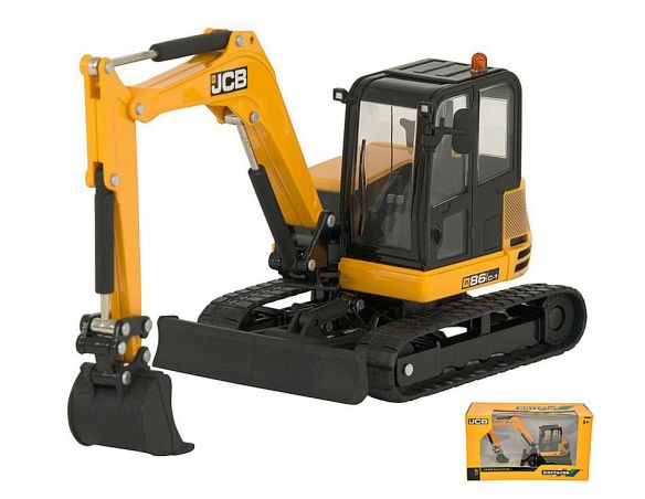 BRITAINS LC43013 JCB 86C-1 MIDI EXCAVATOR 1:32 Modellino