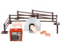 BRITAINS LC43140 RECINTO SUINI PIG PEN SET 1:32 Modellino