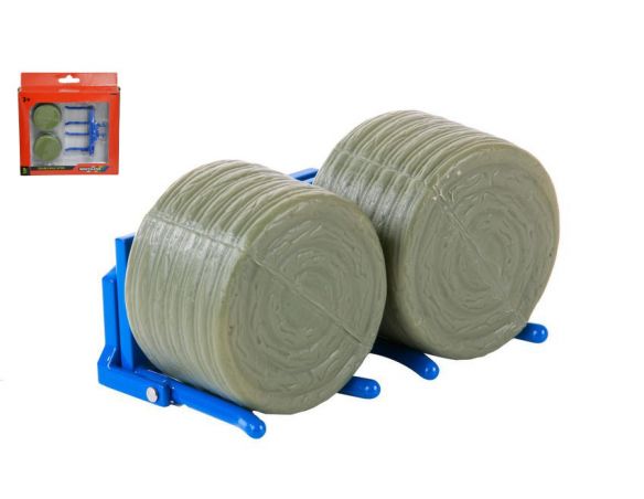 BRITAINS LC43141 FORCA DOPPIA DOUBLE BALE LIFTER 1:32 Modellino