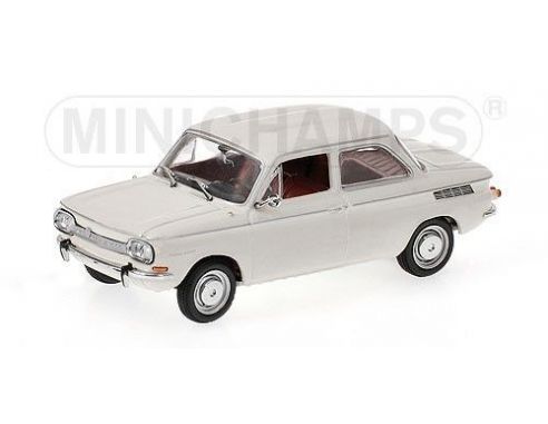Minichamps PM430015204 NSU 1000 L 1964 WHITE 1:43 Modellino